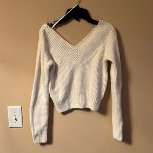 White H&M sweater